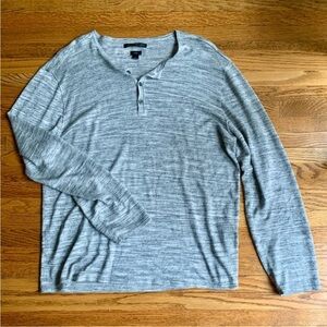 Long Sleeve JOHN VARVATOS LUXE Henley Shirt